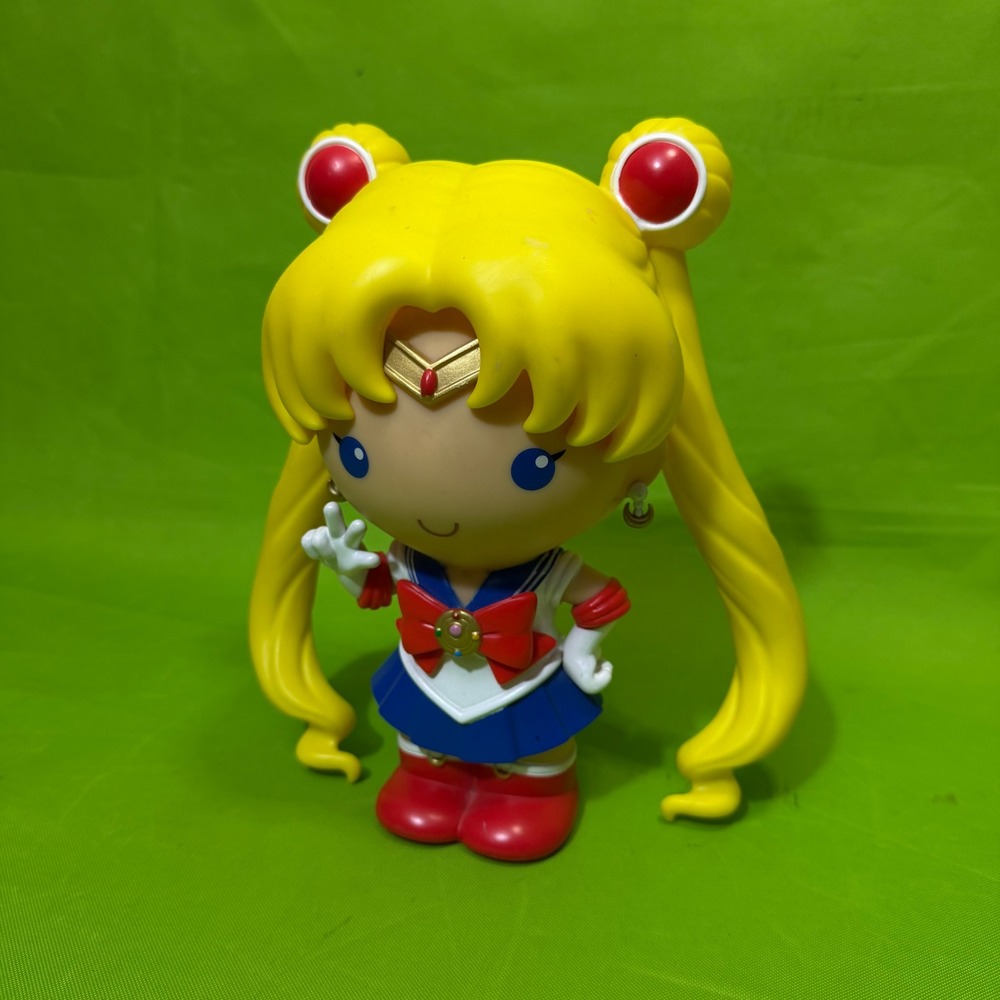 Sailor Moon Vinyl Piggy Bank Chibi Cartoon Anime Collectible Coin Bank